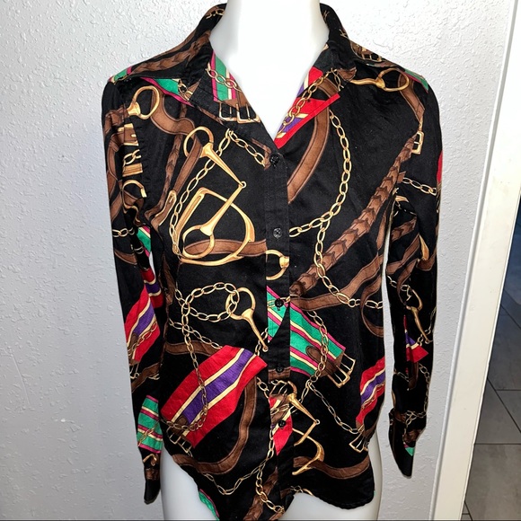 Lauren Ralph Lauren Tops - Ralph Lauren Button Up Blouse Vintage